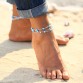 Turquoise Beads Anklet Tassel Foot Chain