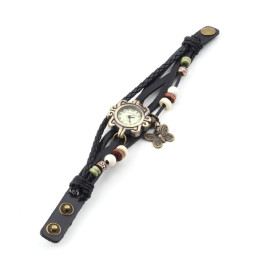  Butterfly Bracelet Wrist Watch Quartz Movement 