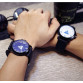 Men's Fashion Retro Big Dial Silicone Watch