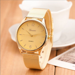 Classic  Geneva Quartz Watch