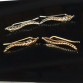 Exquisite 18K Gold Plated Leaf Earrings