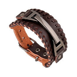 Handmade Wide Leather Bracelets