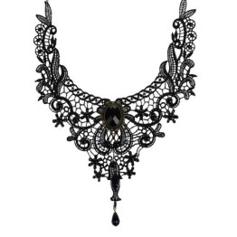  Handmade Gothic Lace Necklace