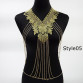 Lace Flower Multi-Layer Gold Body Chain