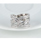 Platinum Plated Austrian Crystal Ring 