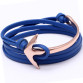 Men's Anchor Bracelet Titanium Steel Wristband