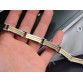  Stainless Steel Bracelet Silver Golden  Link Chain 