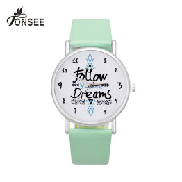 Follow Your Dreams Ladies Quartz Wrist Watch