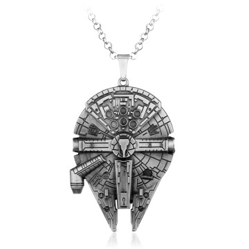 Millennium Falcon Darth Vader metal Pendant 