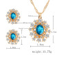 New Arrival Crystal Snowflake Necklace & Earrings Set 
