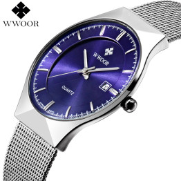  Luxury 50m Waterproof Ultra Thin Quartz sports Wrist Watch