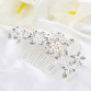  Bridal Pearl & Crystal Flower Hair Pins Flower 