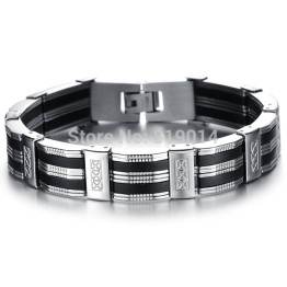 Stainless Steel Link  Bracelet  