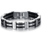 Stainless Steel Bracelet & Bangle 210mm Men&#39;s Jewelry Strand Rope Charm Chain Wristband Men&#39;s Bracelet1926561245