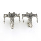 Star Wars  Fighter Silver Aircraft Cuff-links  